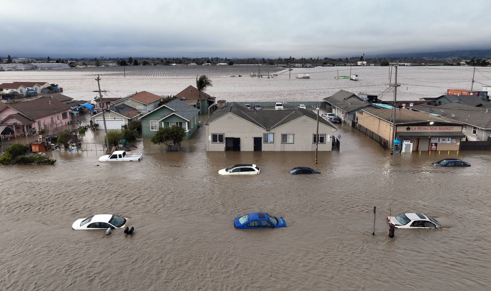 "Tropical Storm Hilary Unleashes Flash Floods in California"