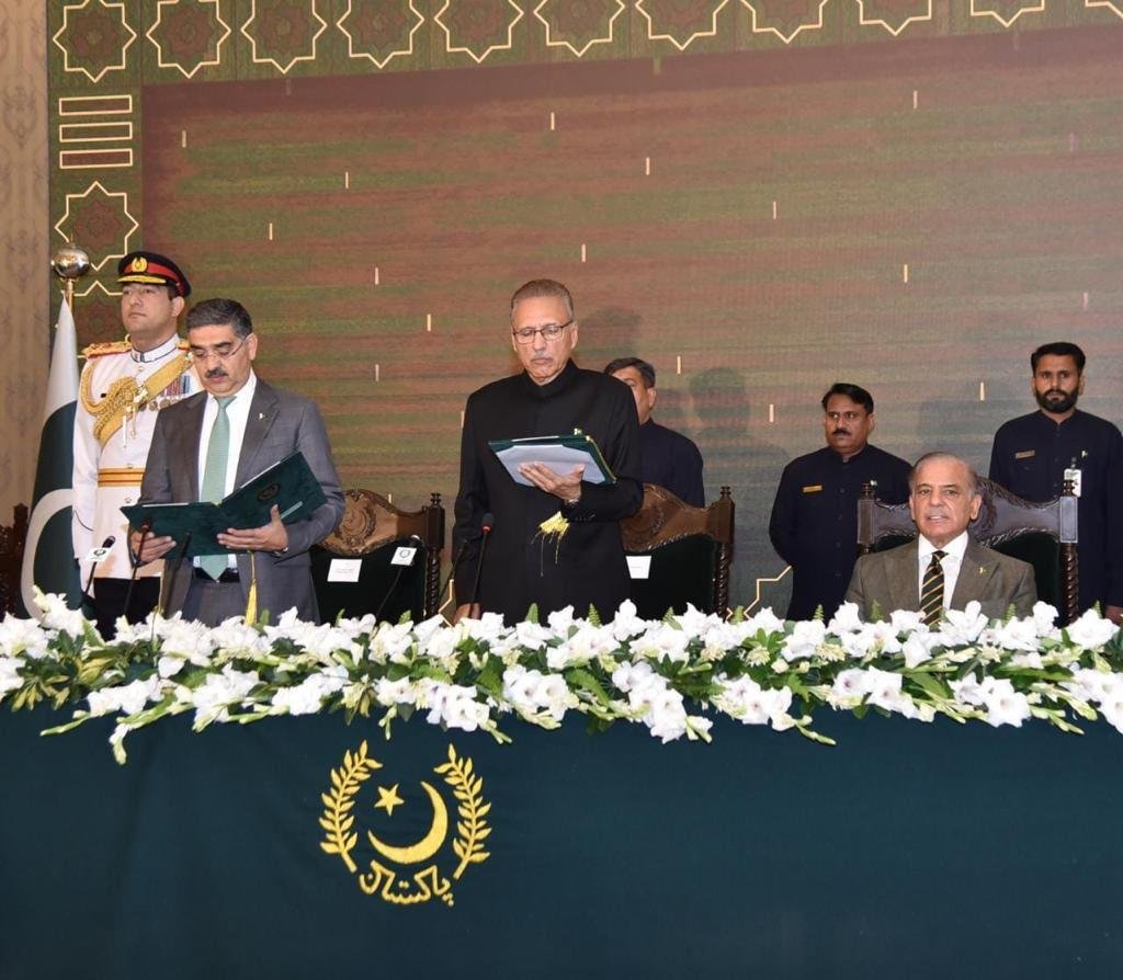 Anwaarul Haq Kakar sworn in as caretaker prime minister