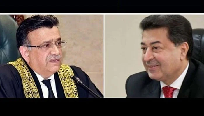 A two-hour long important meeting of the Chief Election Commissioner with the Chief Justice of Pakistan