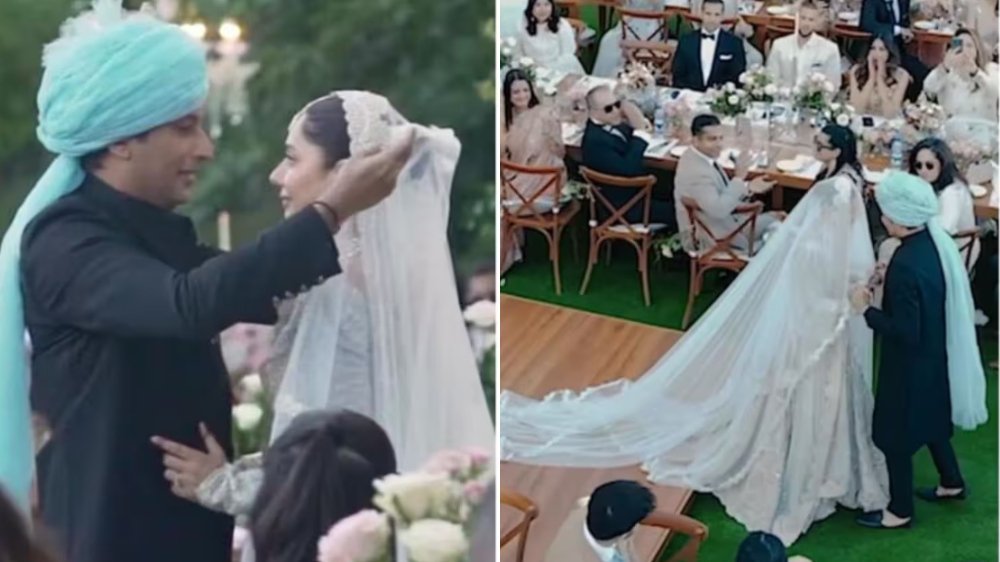 Mahira Khan Shares Glimpses Of Her Intimate Wedding Ceremony With Salim