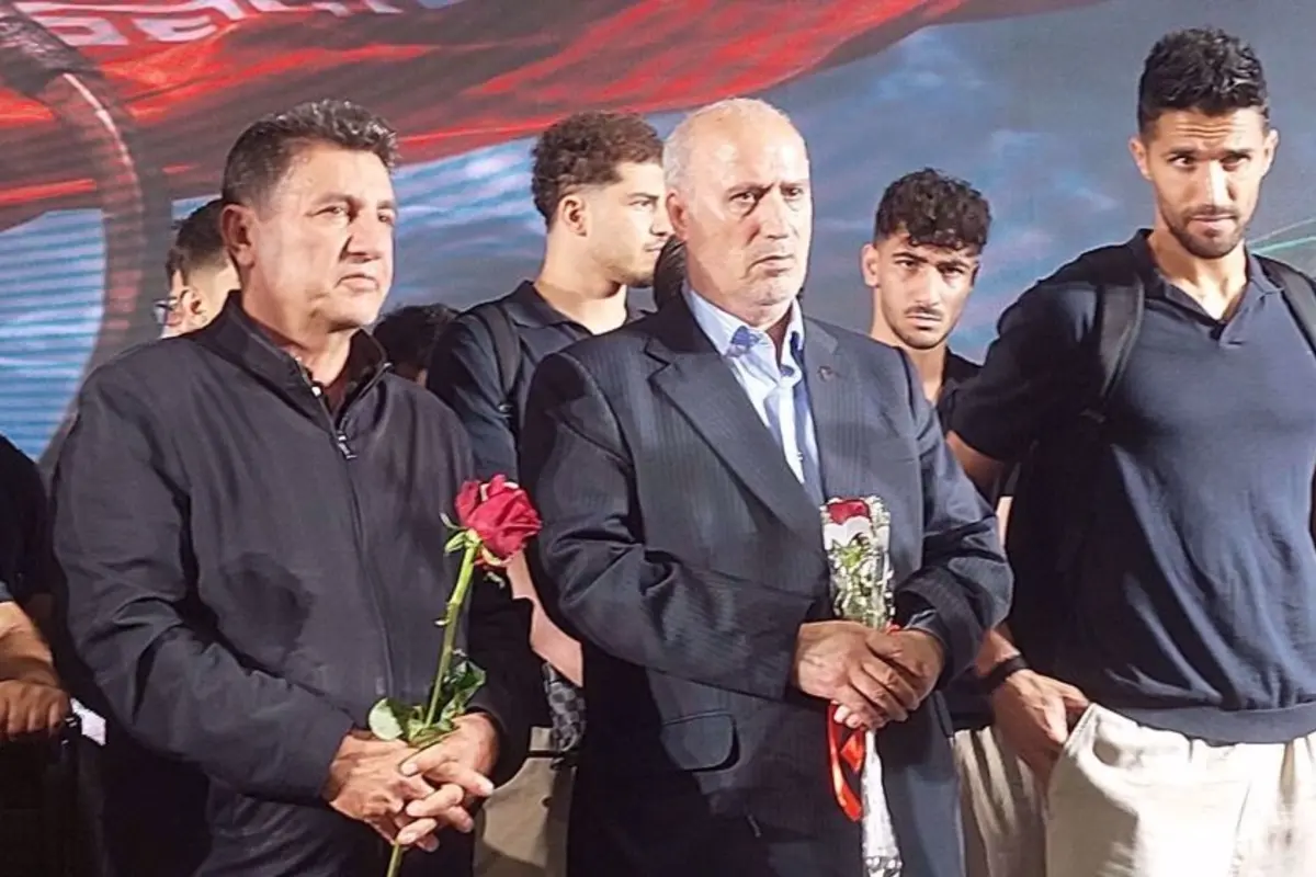 Iran Football Team Receives